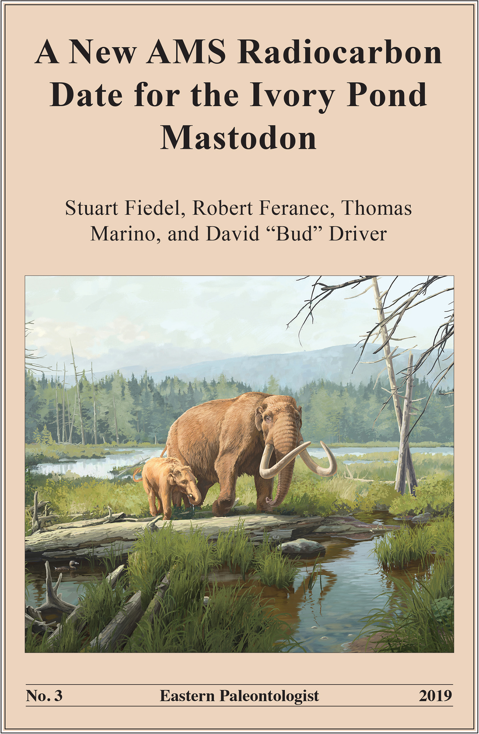 Eastern Paleontologist Issue 3 Cover