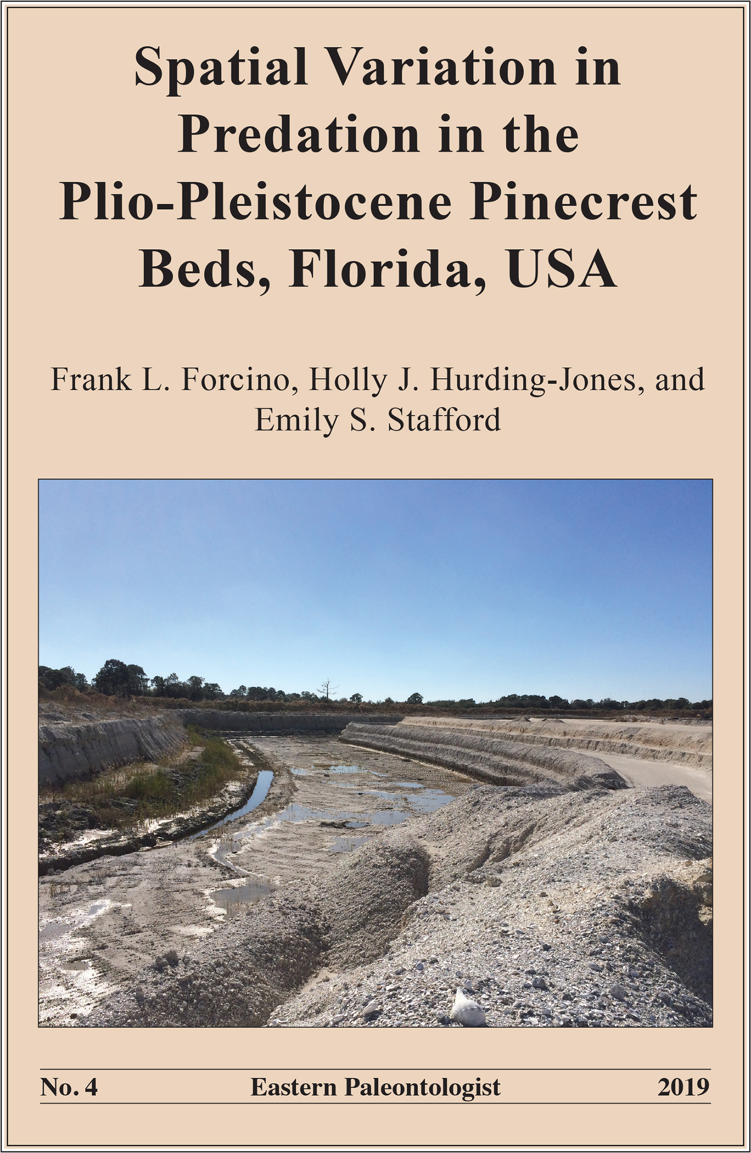 Eastern Paleontologist Issue 4 Cover