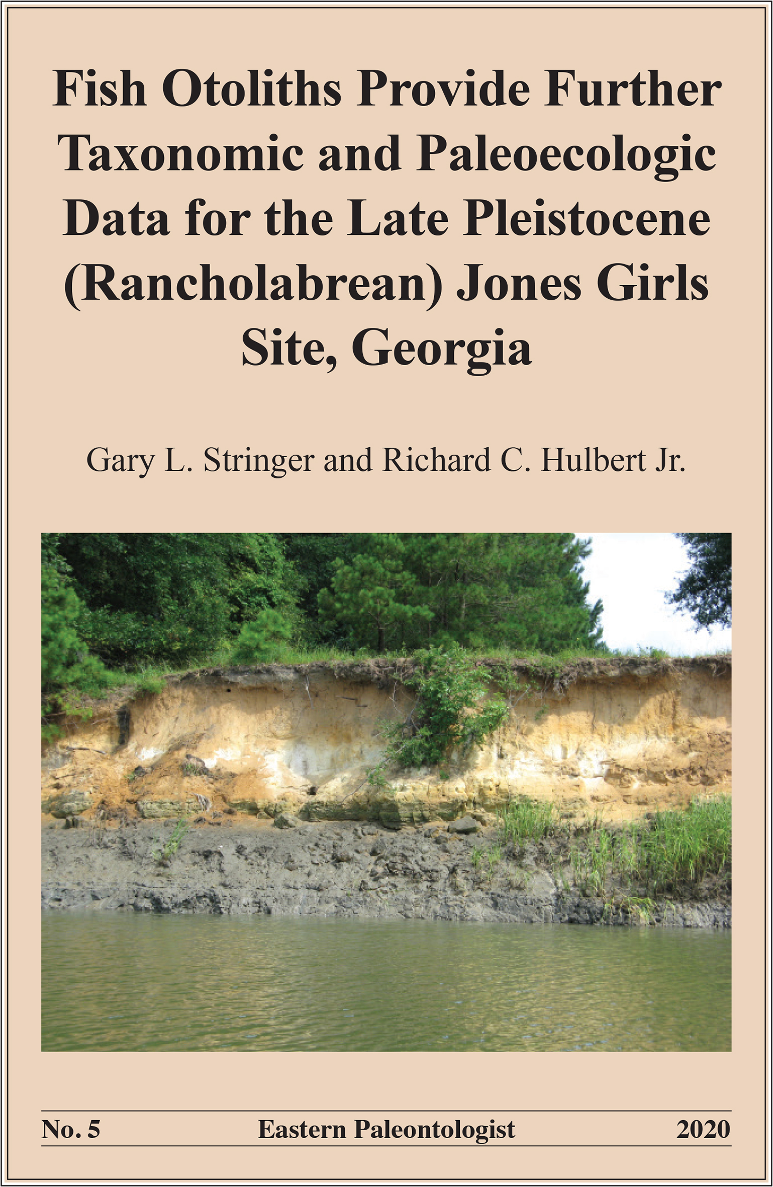 Eastern Paleontologist Issue 5 Cover