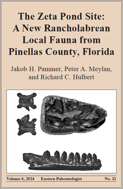 Eastern Paleontologist Issue 11 Cover